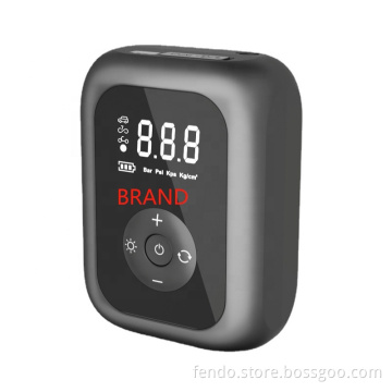 7.4V Mini Wholesale LED Digital Display Tyre Compressor